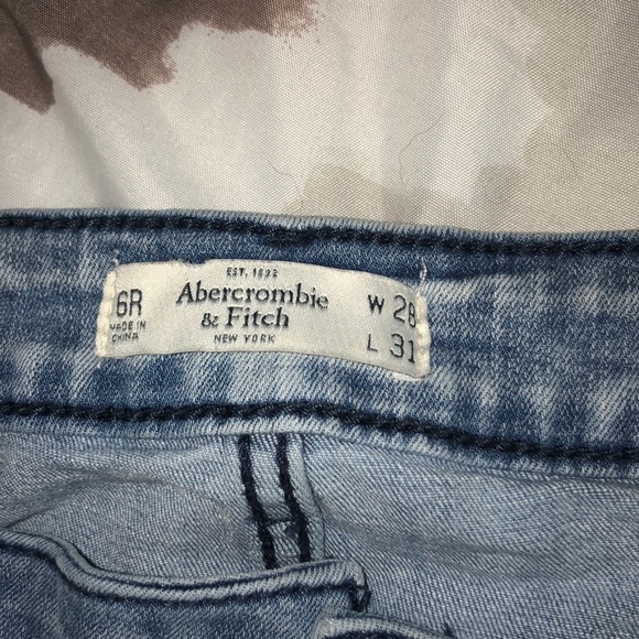 Abercrombie and Fitch Ripped Jeans - Picture 3 of 4